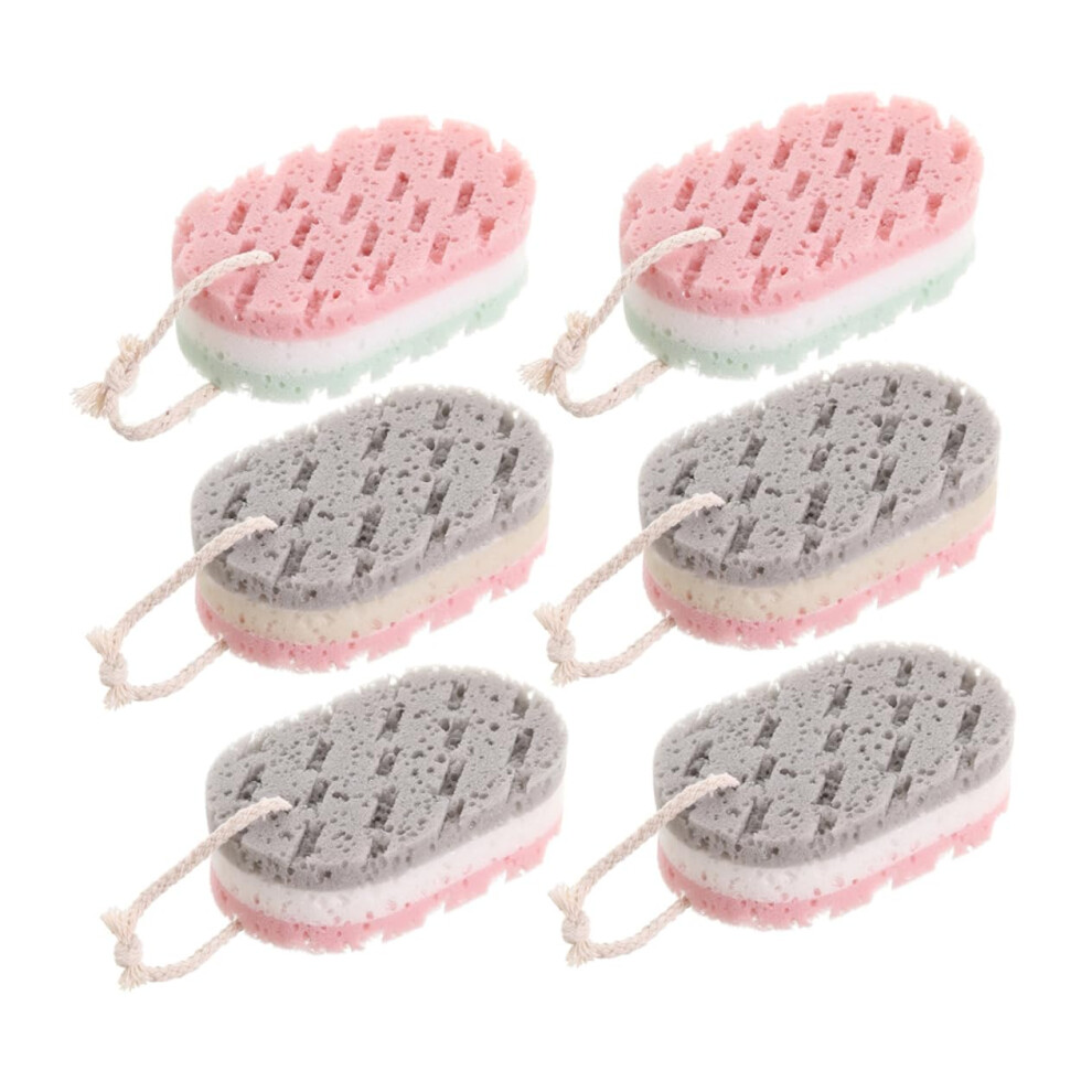 Bath Sponge Set for Adults  Soft Body Scrubber Towels with Deep Cleansing and Gentle Exfoliation