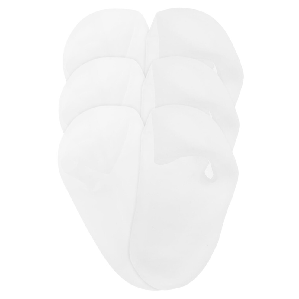 Moisturizing Silicone Socks 3 Pairs Deep Hydration for Dry Cracked Feet Overnight Foot Care