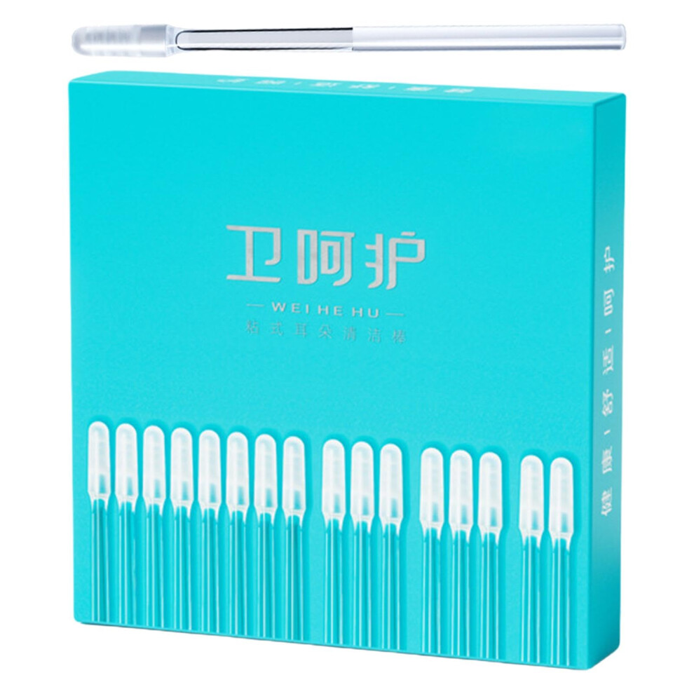 Ear Wax Removal Tool with Reusable Sticky Tip for Gentle Cleaning, Compact Set for Adults and Kids