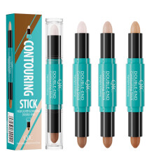 Dual Ended Contour Highlighter Stick Cream Bronzer Waterproof Long Wear Nose Shaping (03#)