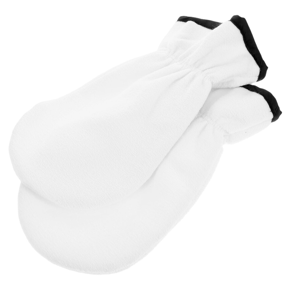 Paraffin Wax Hand Gloves with Heat Retention, Reusable Spa Mittens for Moisturizing Dry Hands