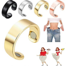 Menopause Magnettherapiering Verstellbares Schlafmittel Somni Ring Gold