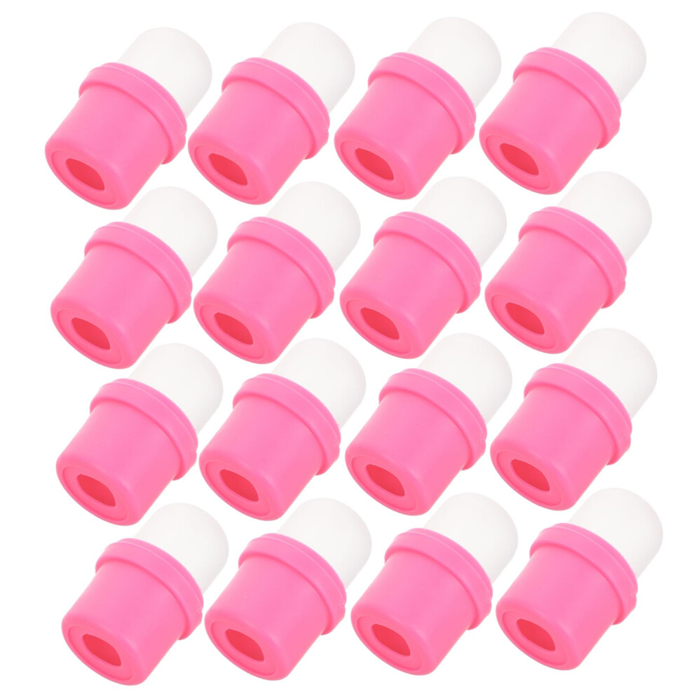 Nail Polish Remover Clips 20pcs Reusable Silicone Soak Off Caps Gel Polish Removal Tools