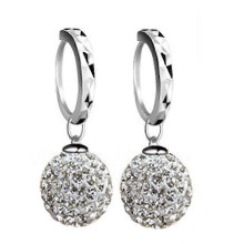 Ohrringe Schmuck Ohrringe Funkelnde Ohrringe Kugelohrringe Elegante Ohrringe mit Scharnier Modeohrringe Hochzeitsoringe