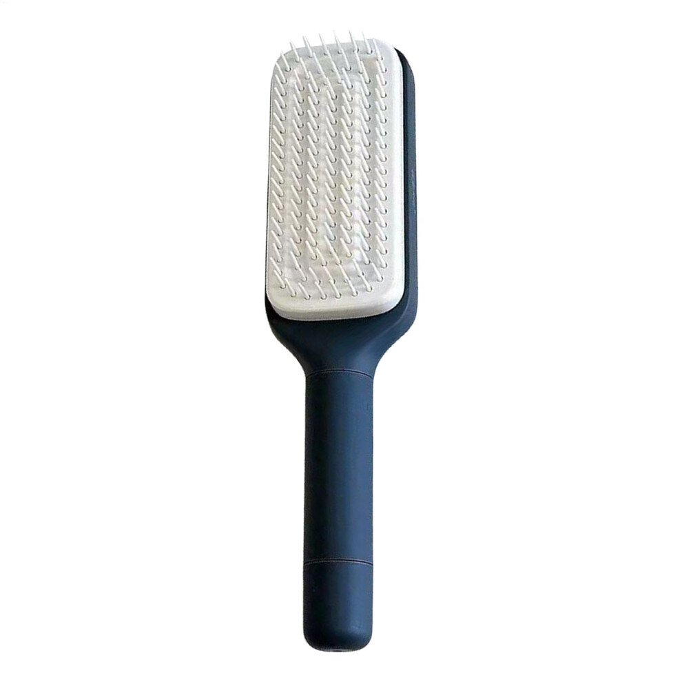 Self Cleaning Hair Brush with Retractable Bristles for Tangle Grooming and All Hair Types