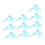 Ear Piercing Kit 10pcs Painless Single Use Tool with Studs for Earlobes and Home Use 1