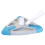 Weighted Triangular Pool Vacuum Head with Side Brushes for Easy and Safe Swimming Pool Cleaning 1