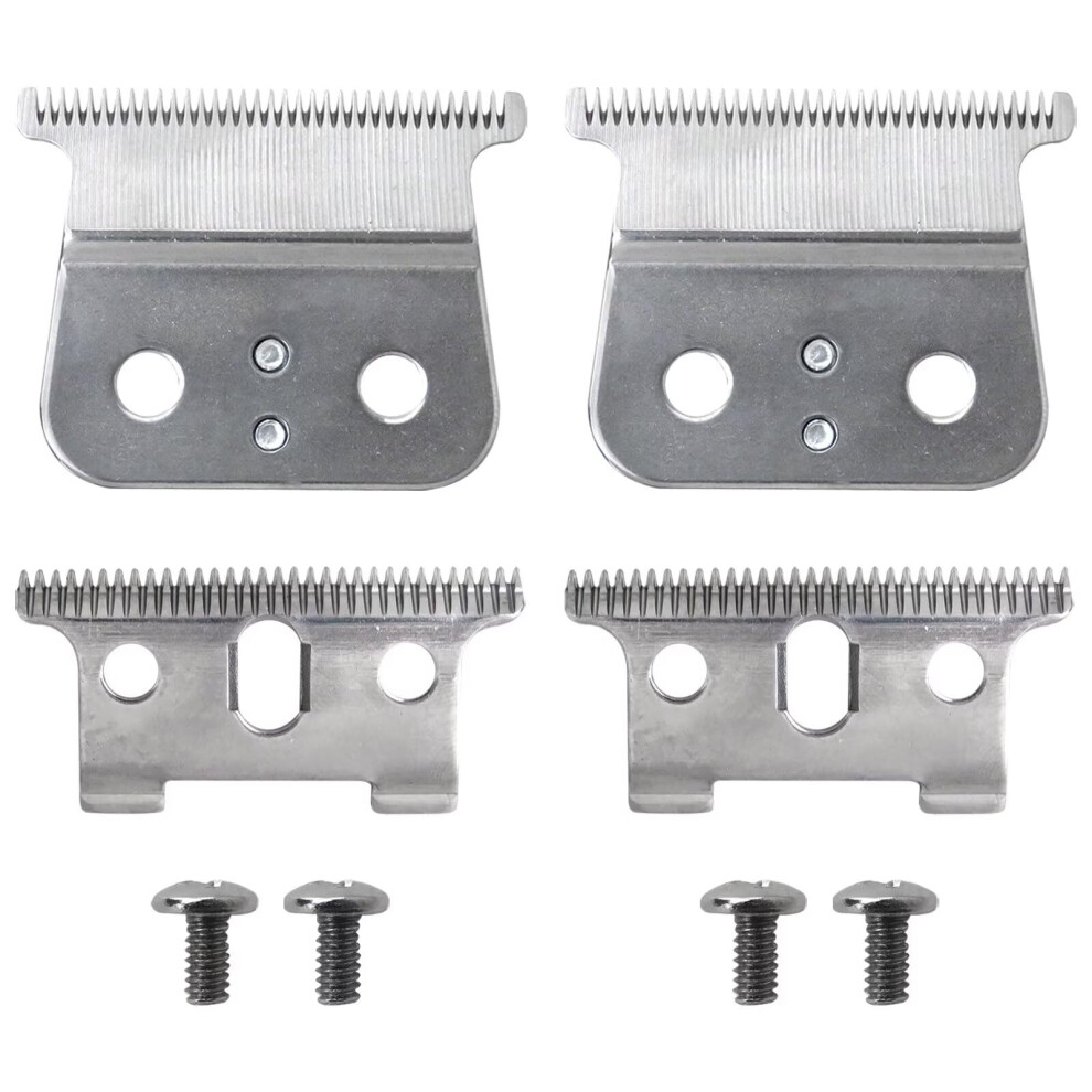 Replacement Blades with Normal Tooth for Andis TOutliner GTX GTO LS2 LS3, Easy Zero Gap Adjustment