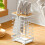 Stainless Steel Kitchen Knife Holder with MultiSize Slots and PullOut Drain Tray Organizer 2
