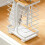 Stainless Steel Kitchen Knife Holder with MultiSize Slots and PullOut Drain Tray Organizer 4