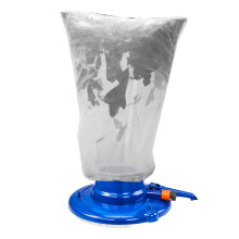 Pool Leaf Vacuum with Fine Mesh Bag, Swimming Pool Leaf Cleaner with 360 Wheels and Bottom Brush