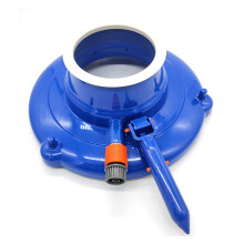 Pool Vacuum Cleaner with Garden Hose Attachment for Quick Leaf Removal and Debris Cleaning