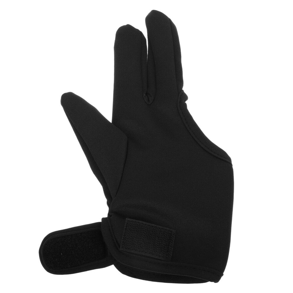Heat Resistant Glove for Curling Irons, ThreeFinger Hair Styling Glove with Durable Grip