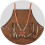 PU Leather Work Apron with Pockets, Heat Proof Adjustable Cross Back for BBQ Kitchen Barber 4