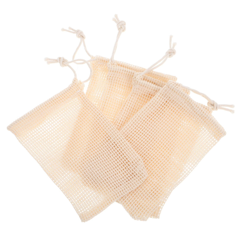 Soap Saver Bag  5pcs Natural Sisal Exfoliating Pouch for Gentle Cleansing and Rich Lather Creation