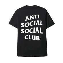 Antiszociális Társasági Klub Póló Fekete