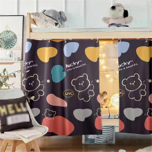 Bunk Bed Curtains Set for Bottom Bunk with Privacy Protection, Light Blocking, Breathable Fabric