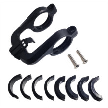Bike Handlebar Extension with Light and GPS Mount, Adjustable Bracket for Extra Accessory Space