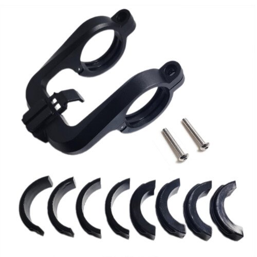 Bike Handlebar Extension with Light and GPS Mount, Adjustable Bracket for Extra Accessory Space