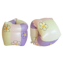 Swimming Arm Bands for Adults Buoyancy Double Air Chamber Retro Inflatable Floaties Purple