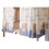 Bunk Bed Curtains for Bottom Bunk Privacy Protection Light Blocking Breathable Fabric Bear Pattern 2pcs 1