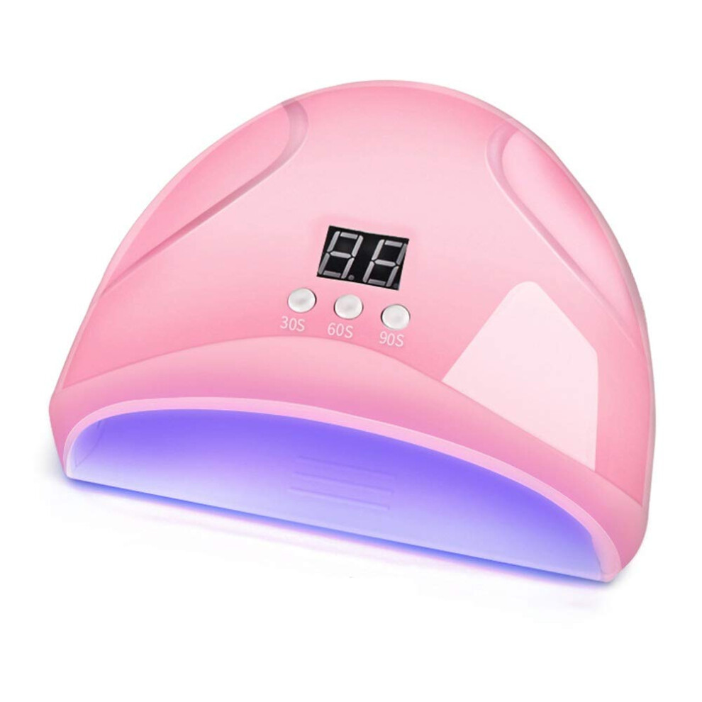 36W LED Nail Lamp Gel Nail Dryer with Smart Hand Sensor and Three Timer Settings for Manicure