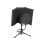 Recording Studio Microphone Pop Filter with Tripod Mount, Foldable and Adjustable Recording Equipment, Black 1