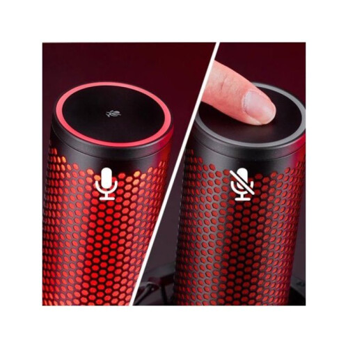 HyperX Microfone Gaming HyperX Quadcast 2 para Streaming de Condensador USB Branco 2