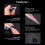 120Pcs Dual Nail Forms Poly Nail Extension Set, Full Size Range, Clear Oval Snake Pattern 4