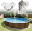 Pool T Connector for Swimming Pool Pipe, LeakResistant, Weatherproof, Quick Install Assembly 5