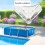 Pool T Connector for Swimming Pool Pipe, LeakResistant, Weatherproof, Quick Install Assembly 4