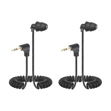 In Ear Single Earbud Spring Headset 3,5mm Kopfhöreranschluss Ohrhörer für ein Ohr