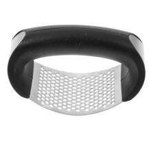 Garlic Press Stainless Steel Crusher Tool with Ergonomic Comfort Grip and Easy Dishwasher Clean