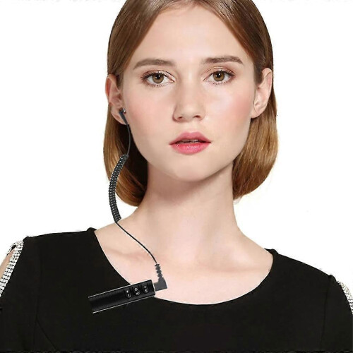 In Ear Single Earbud Spring Headset 3,5 mm Υποδοχή ακουστικών Ear Bud για ένα αυτί 1