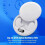 Căști wireless Visound Drift-Invisible Sleep IPX5 Waterproof, Căști Mini 3