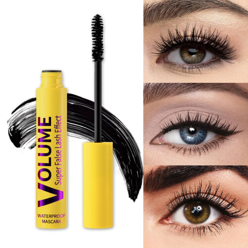 Waterproof Smudge Proof Bubble Mascara 9ml Long Lasting Lengthening for Bold Curled Lashes 1