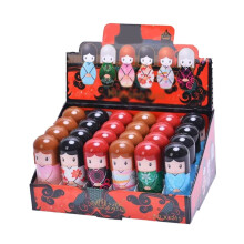 Doll Shaped Lip Balm Set with VitaminEnriched Moisturizer for Deep Hydration and Gentle Exfoliation
