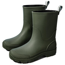 Waterproof Mid Calf Rain Boots for Men and Women, Anti Slip Garden Outdoor Boots 10.5 Green