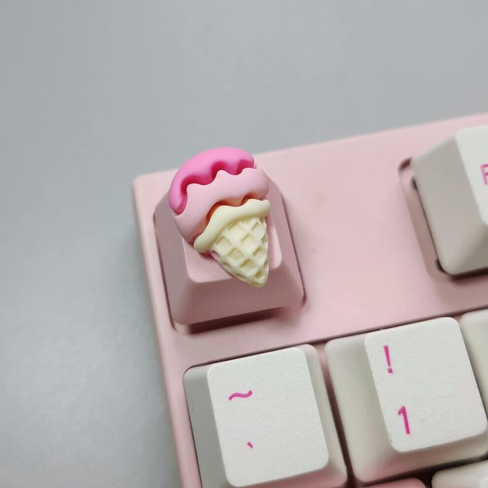 (A) Cute Cats Paw Bunny Circular Low Shaft Keycap Mechanical Keyboard 6472606113486