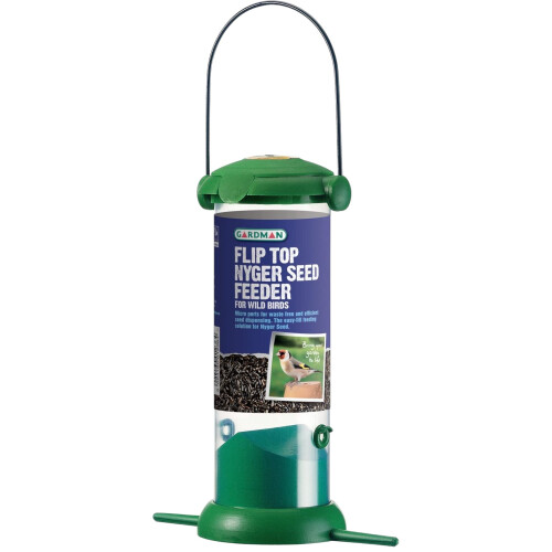 Gardman Gardman Flip Top Bird Feeder Easy Fill & Clean