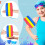 Kids Swim Arm Floats with Enhanced Buoyancy Support, Adjustable Fit, Durable PVC, MultiColor Green 2