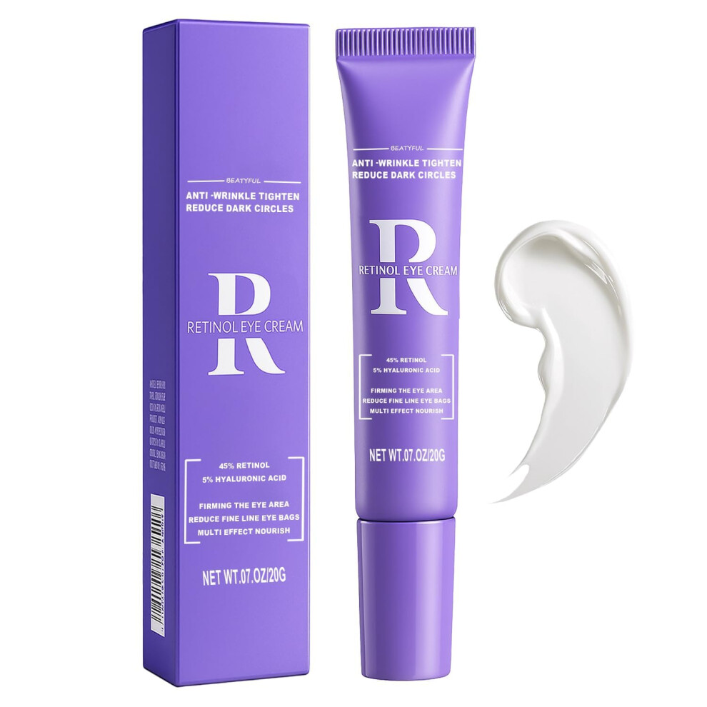 Cream/Dark Retinol Eye With Hyaluronic Acidâ¯ÂÂ¯Antiaging Hydrating Treatment For Circles And Wrinkles