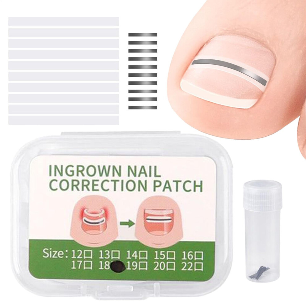 Toe Nail Correction Patch 10 Pieces for Ingrown Toenail , Easy Application and Overnight Alignment