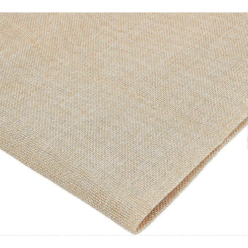 19,7x57,5 ίντσες Μπεζ λινό ηχείο Grill Cloth Λινό ύφασμα ηχείου πάχους 0,5 mm