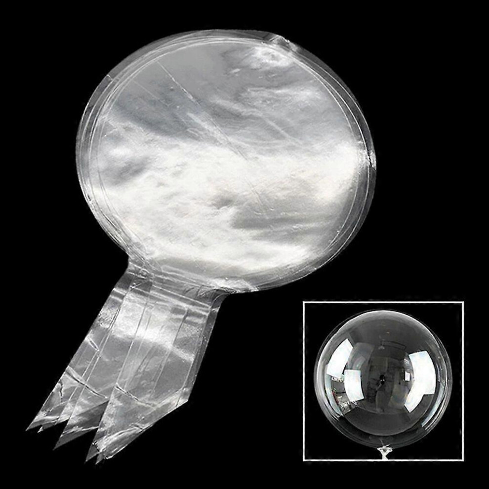 (As Show, One Size) 10Pcs 18/20/22/24Inch Transparent Bobo Bubble Ballons Christmas Wedding Decors 3242242634330