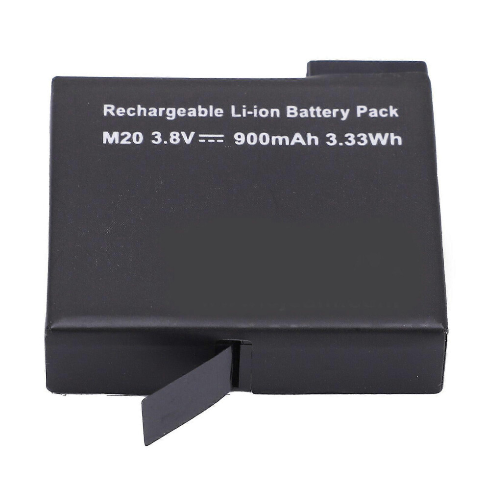 Original Sjcam M20 Rechargeable Liion Battery Pack 3.8V 900Mah Action Camera Battery 6935161615173
