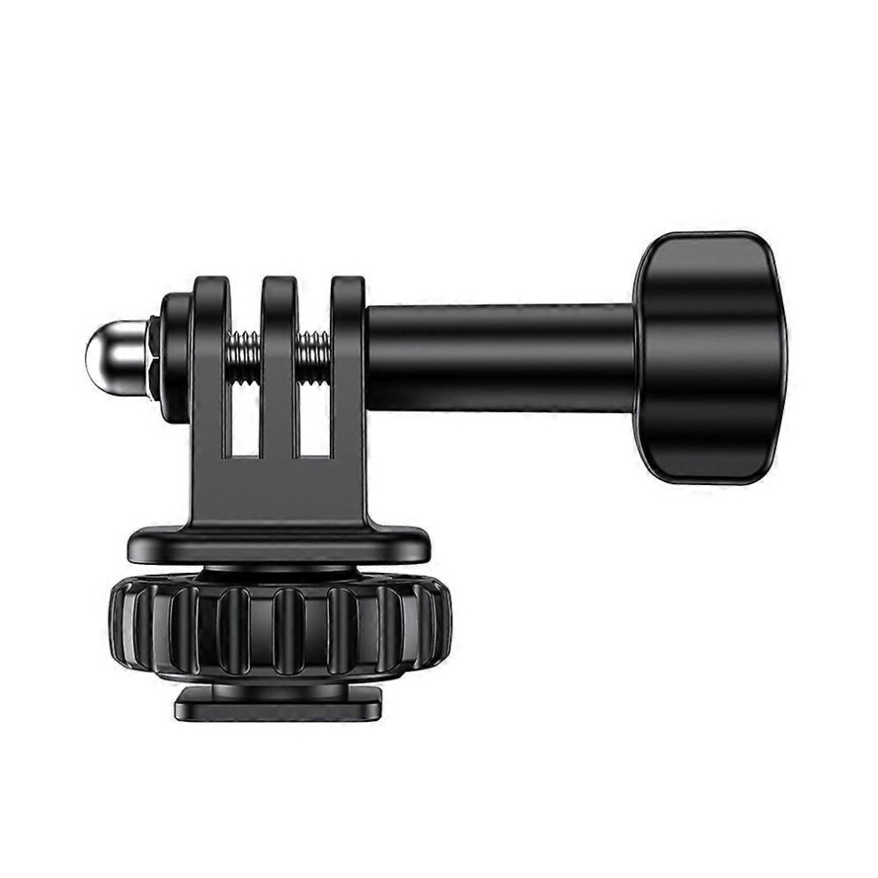 Action Camera Cold Shoe Adapter With 180 Adjustment,1/4 Inch Screw Hole,For Gopro Hero 12/11/10/9/8 6935161592177