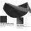 Camping Hammock Lightweight Double Hammock with Carry Bag, 500lbs, Adjustable Hooks, Black Gray 2