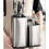 Stainless Steel Kitchen Knife Block with Multi Functional Slots and Scissors Holder for Compact Storage 4