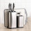 Stainless Steel Kitchen Knife Block with Multi Functional Slots and Scissors Holder for Compact Storage 5